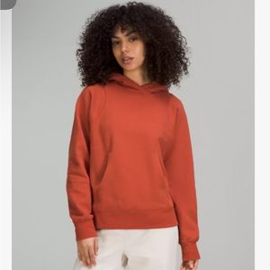 Lululemon women's Loungeful Hoodie size 4 color red rock